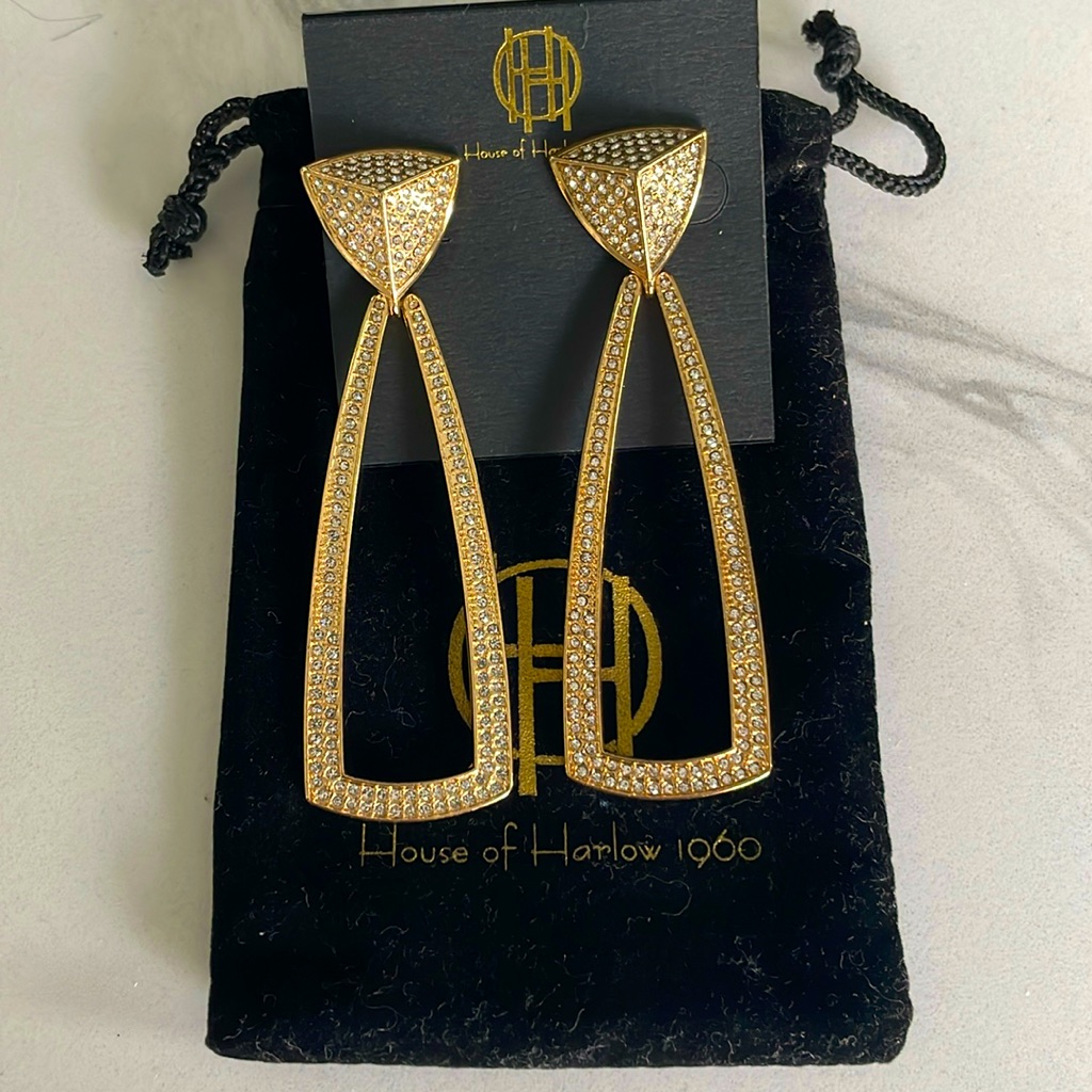 House Of Harlow Earrings - Never Worn 30$